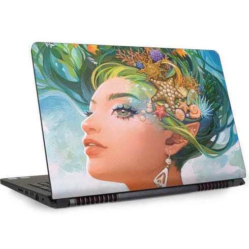 Mermaid with Sea Stars in Her Hair by Ivy Dolamore Dell Inspiron Skin